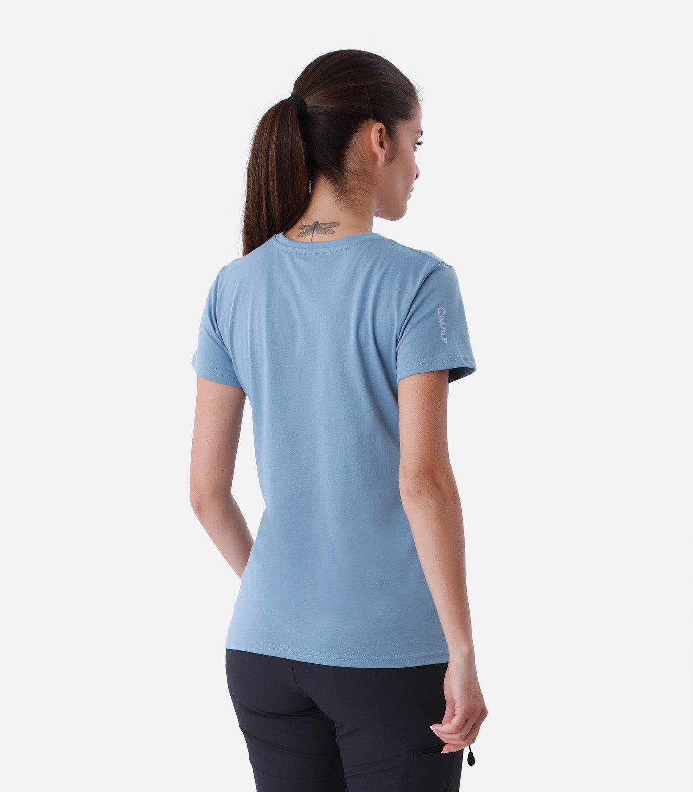 cimalp-cairn-f-t-shirt-randonn-e-femme-bleu-coton image 4