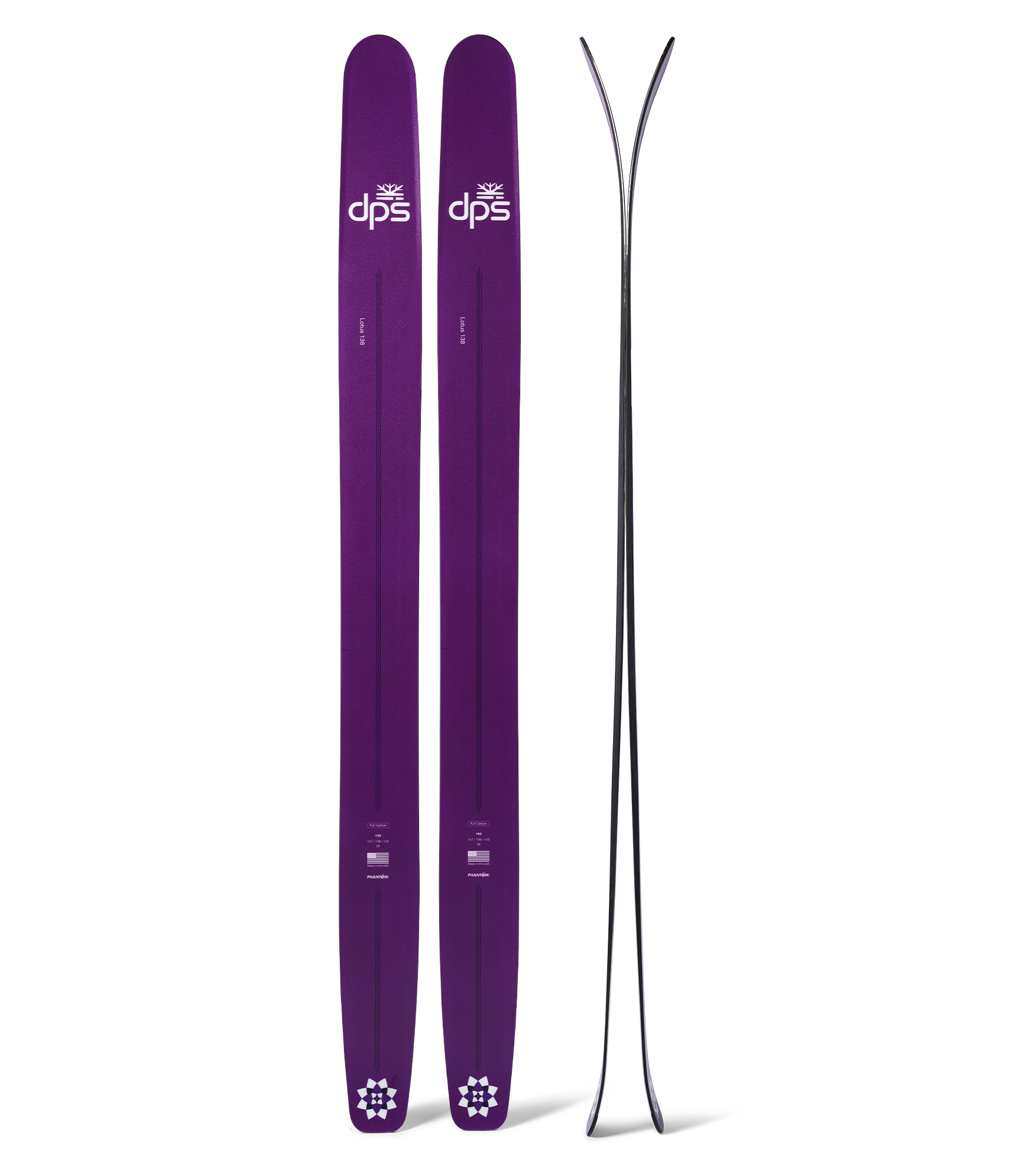 dps-lotus-138-ski-freeride-182-cm-royal-purple image 1