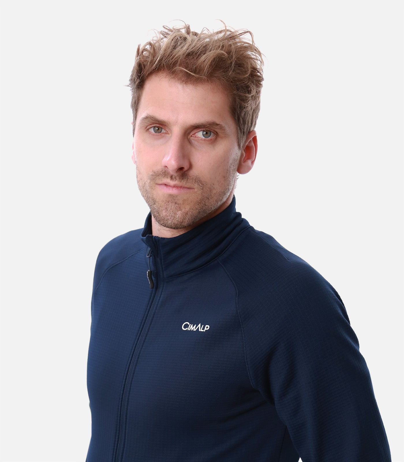 cimalp-chiran-h-veste-polaire-homme-bordeaux-respirante image 6