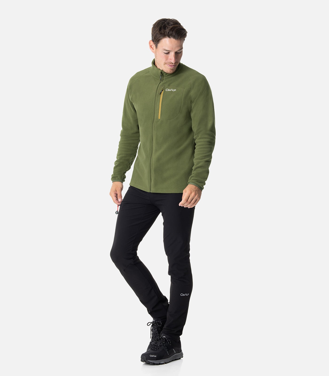 cimalp-artic-5-h-polaire-kaki-homme-outlet image 3