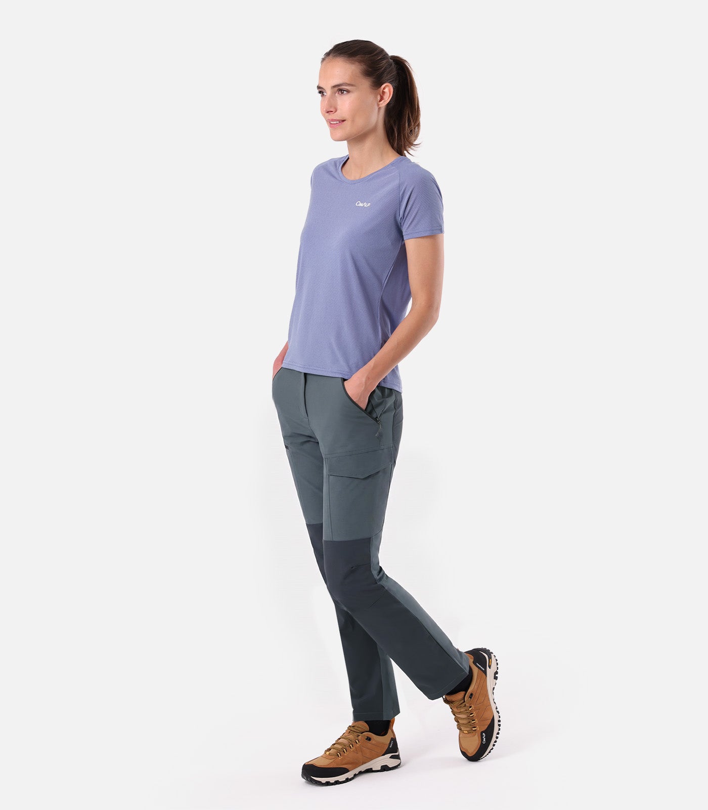 cimalp-plaret-court-f-pantalon-rando-femme-anthracite image 2