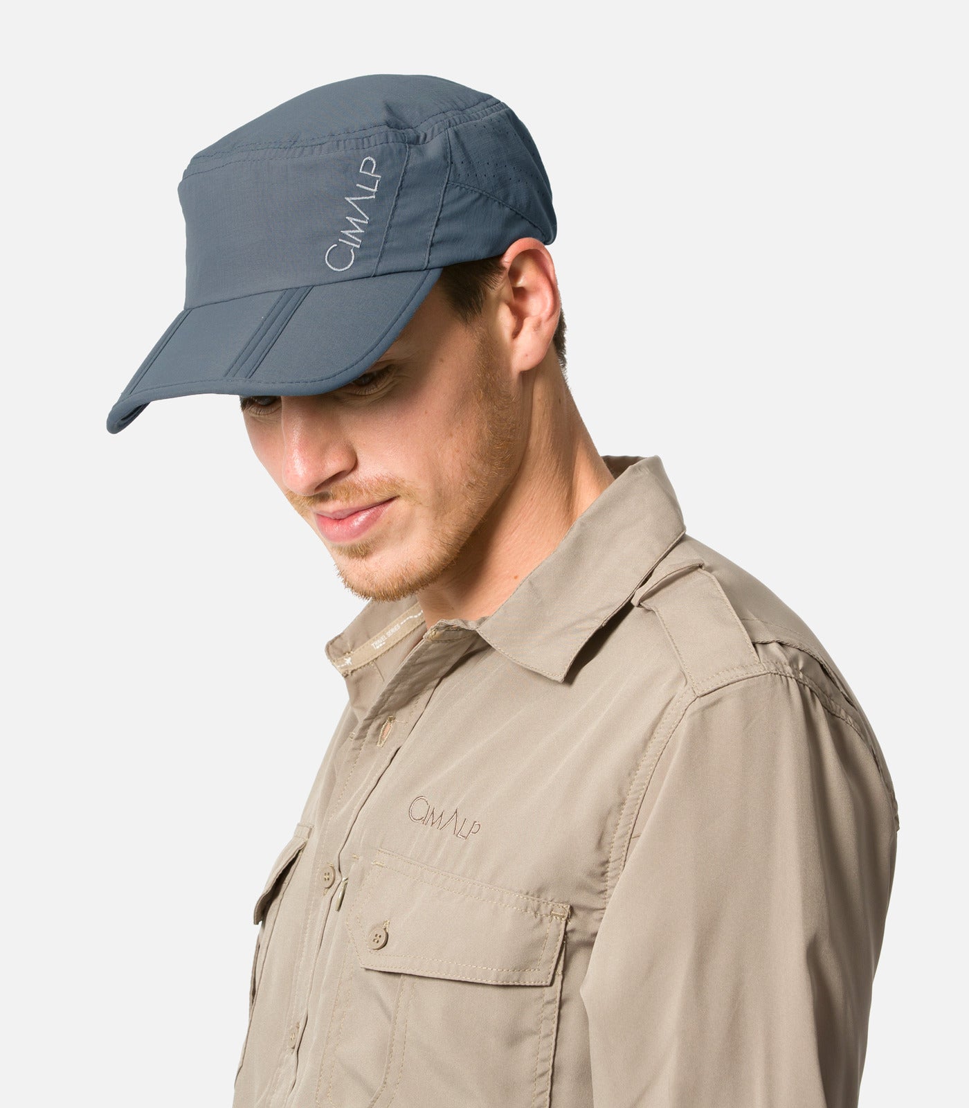 cimalp-fold-casquette-randonn-e-kaki-anti-moustiques-upf-40 image 2