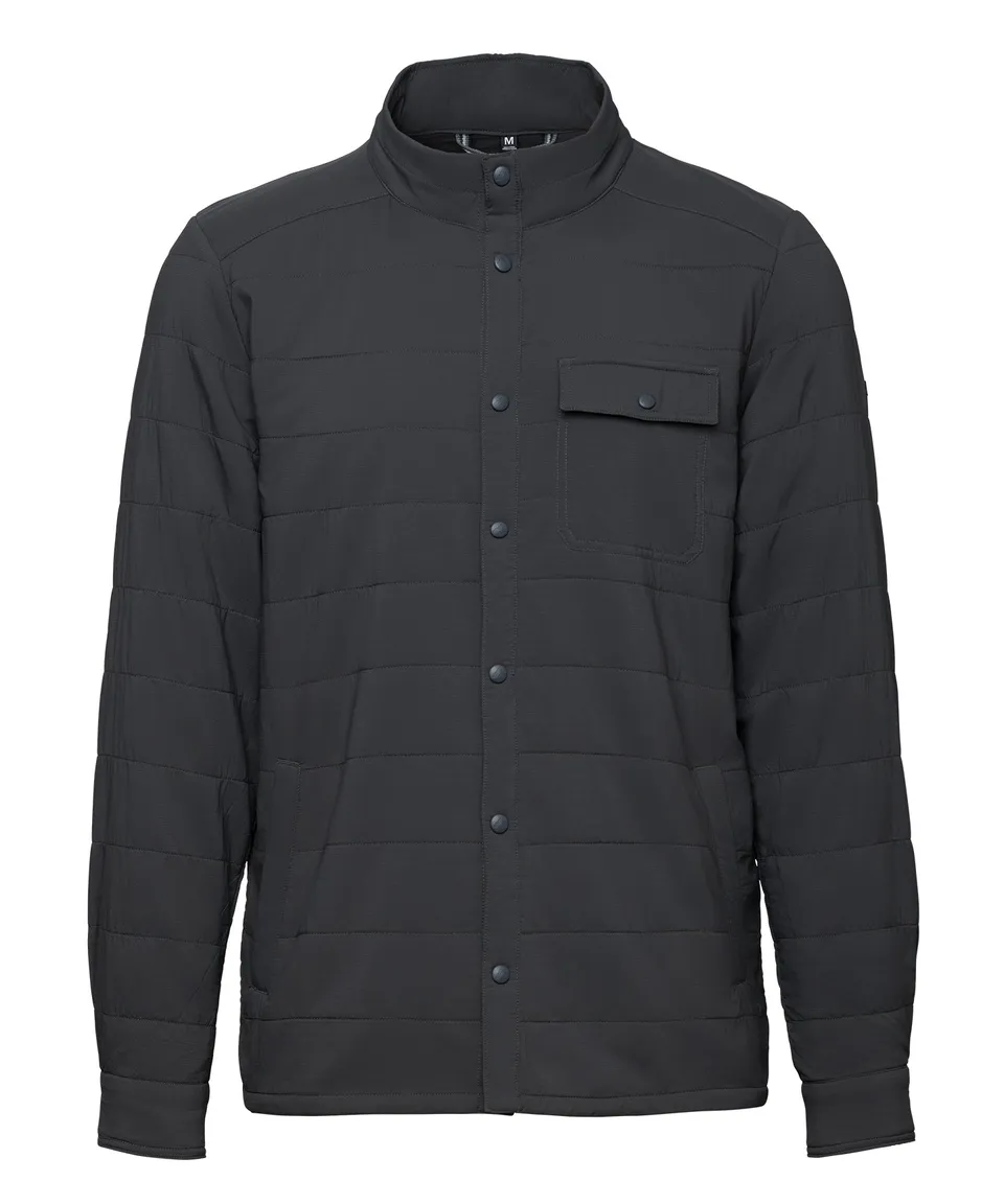 strafe-highlands-surchemise-homme-charcoal-isolation-primaloft image 1