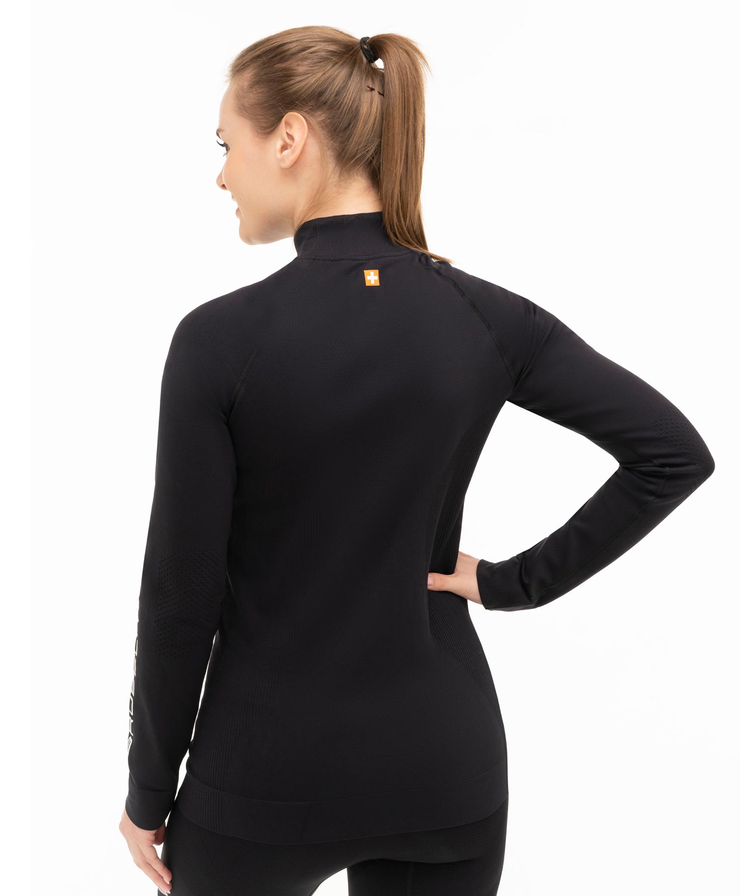 brubeck-athletic-sweat-femme-zipp-thermoactif-training image 8