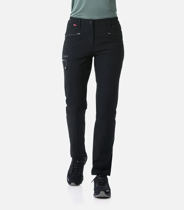 cimalp-balmaz-court-f-pantalon-randonn-e-femme-noir-taille-courte image 1