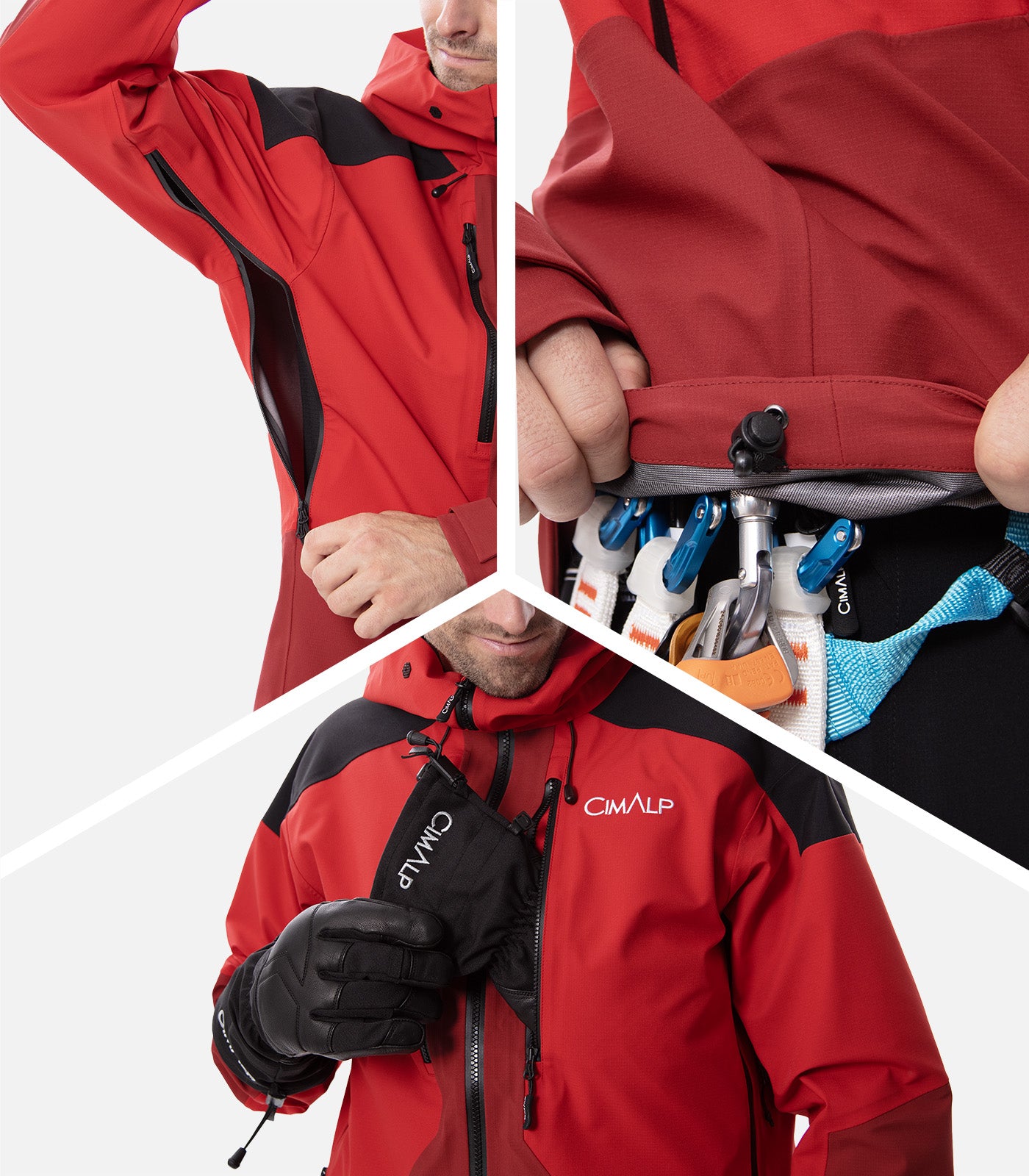 cimalp-guide-pro-h-veste-alpinisme-homme-rouge-protection-totale image 6